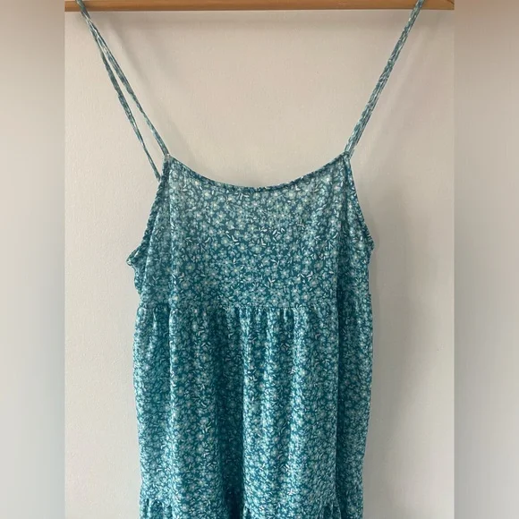 Pull & Bear Summer Floral Dress Size Xsmall - Picture 4 of 8